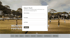 Desktop Screenshot of meadowridgeafc.co.za