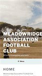 Mobile Screenshot of meadowridgeafc.co.za